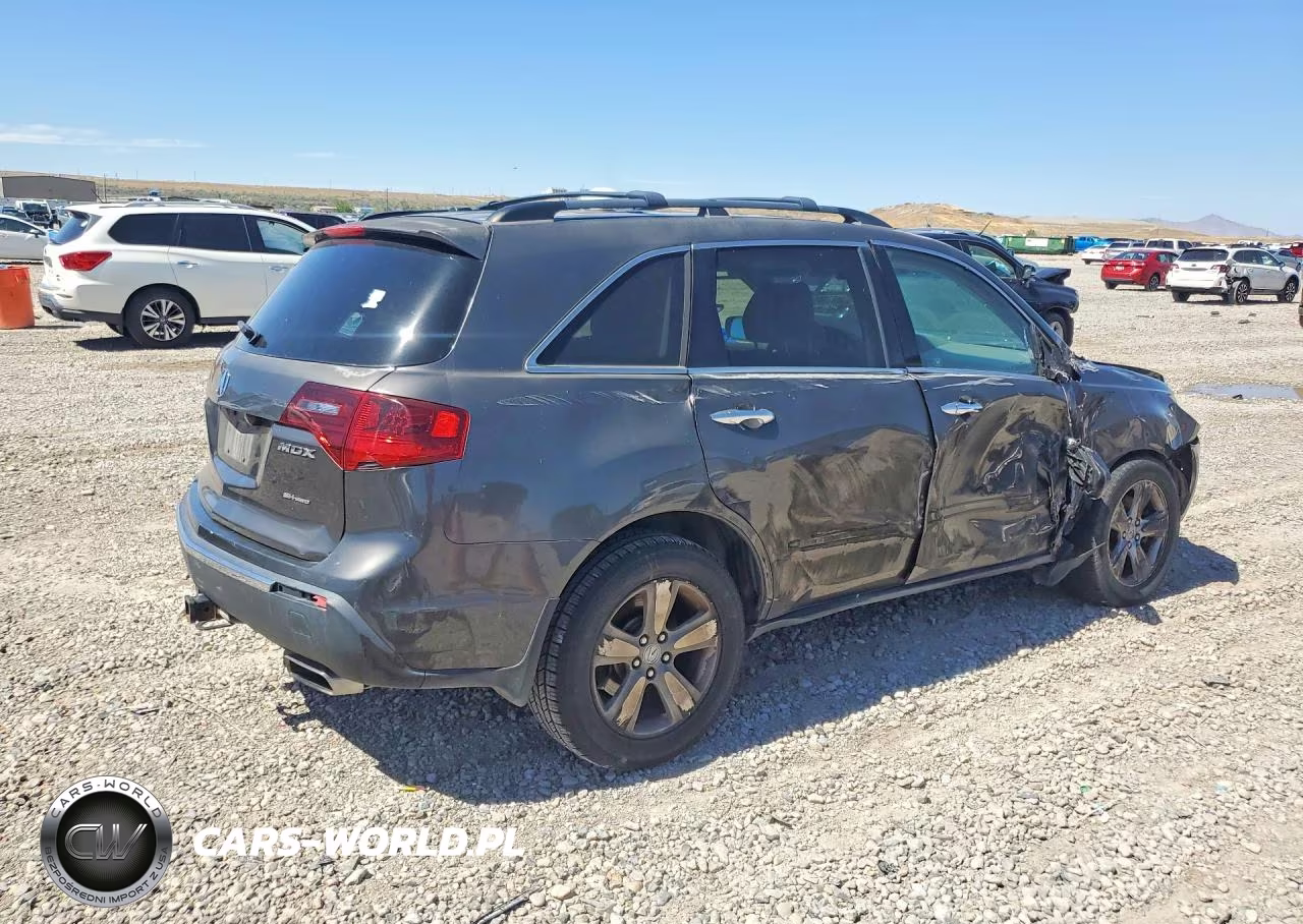2012 Acura Mdx Technology VIN:2HNYD2H39CH533606 - 3