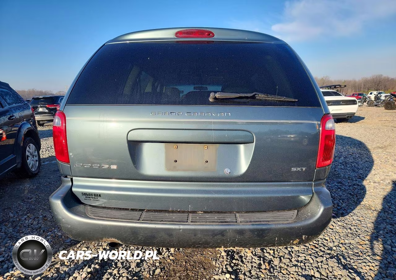 2006 Dodge Grand Caravan Sxt VIN:2D4GP44L06R711981 - 6