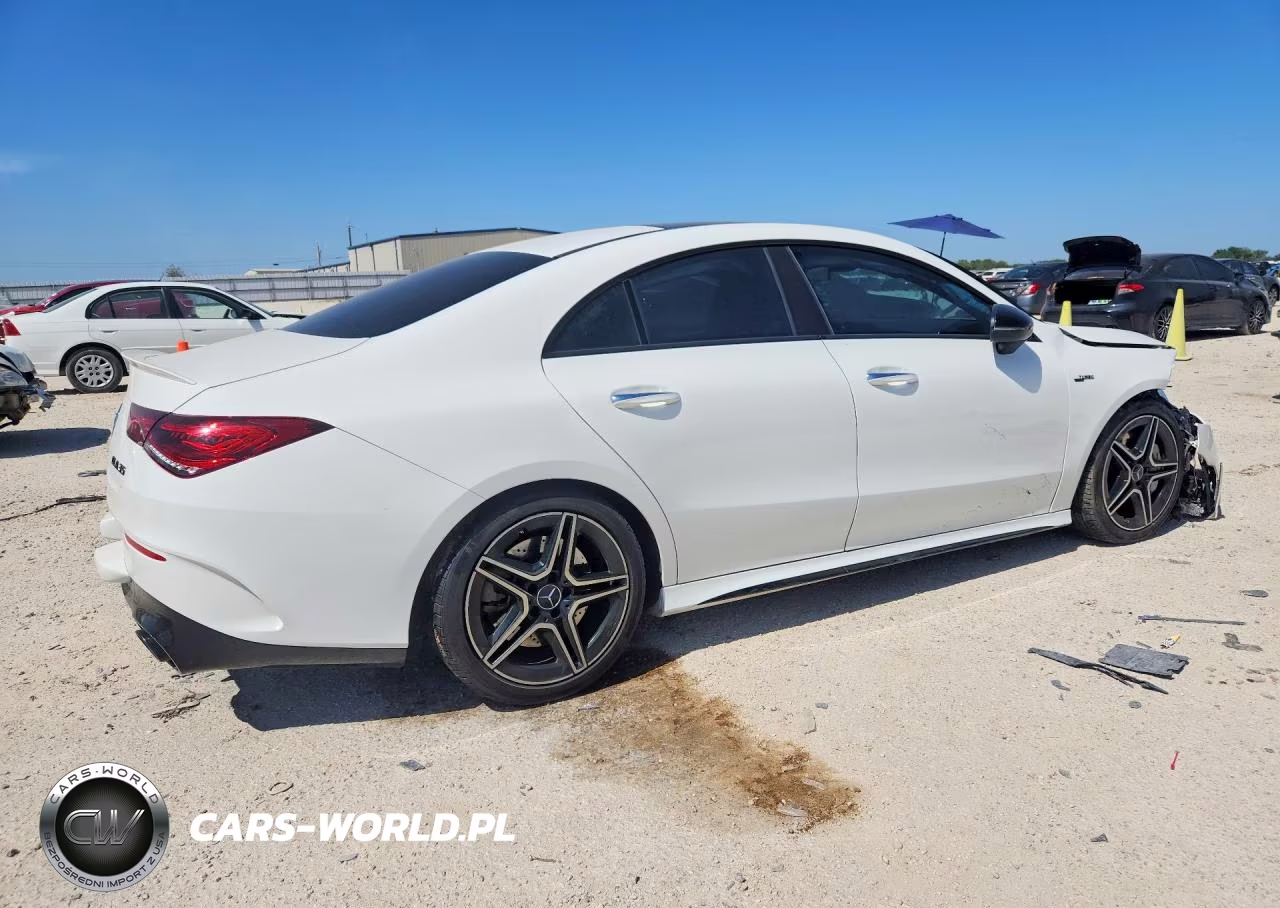 2022 Mercedes-Benz Cla Amg 35 4Matic VIN:W1K5J5BB4NN309694 - 3
