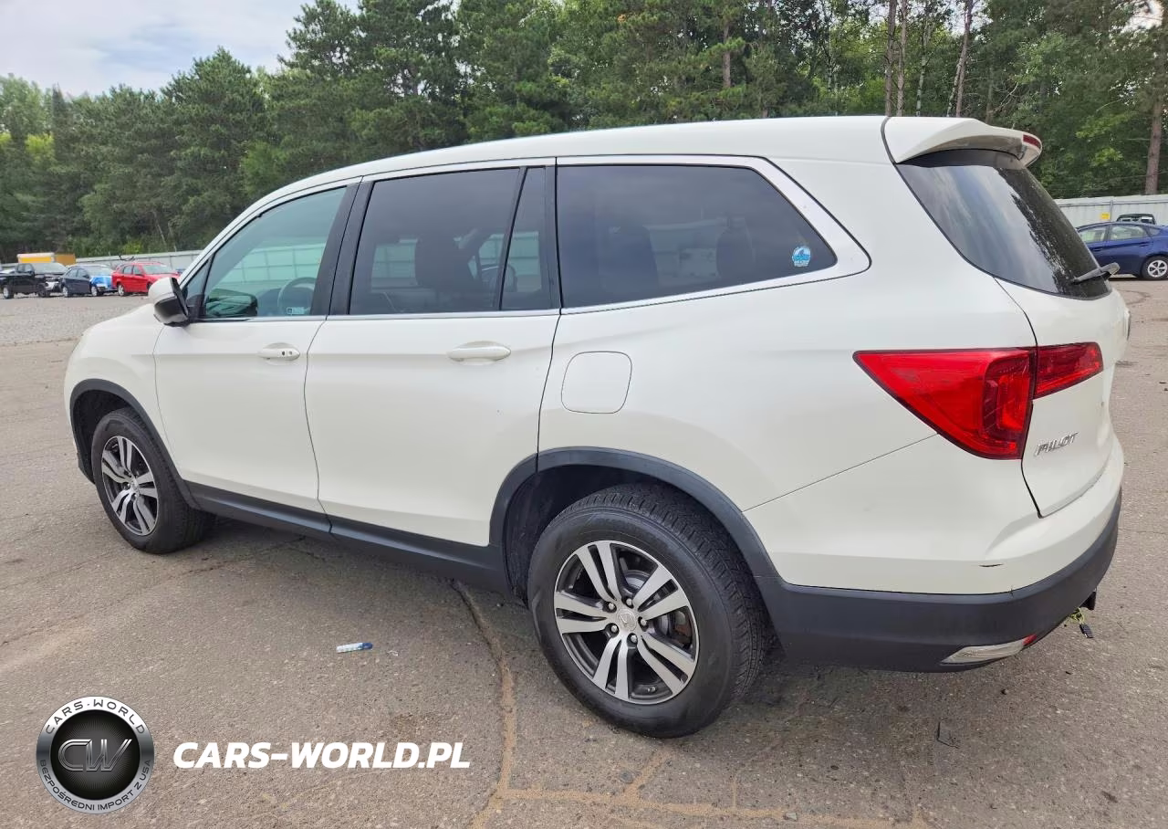 2017 Honda Pilot Exl VIN:5FNYF6H56HB103845 - 2