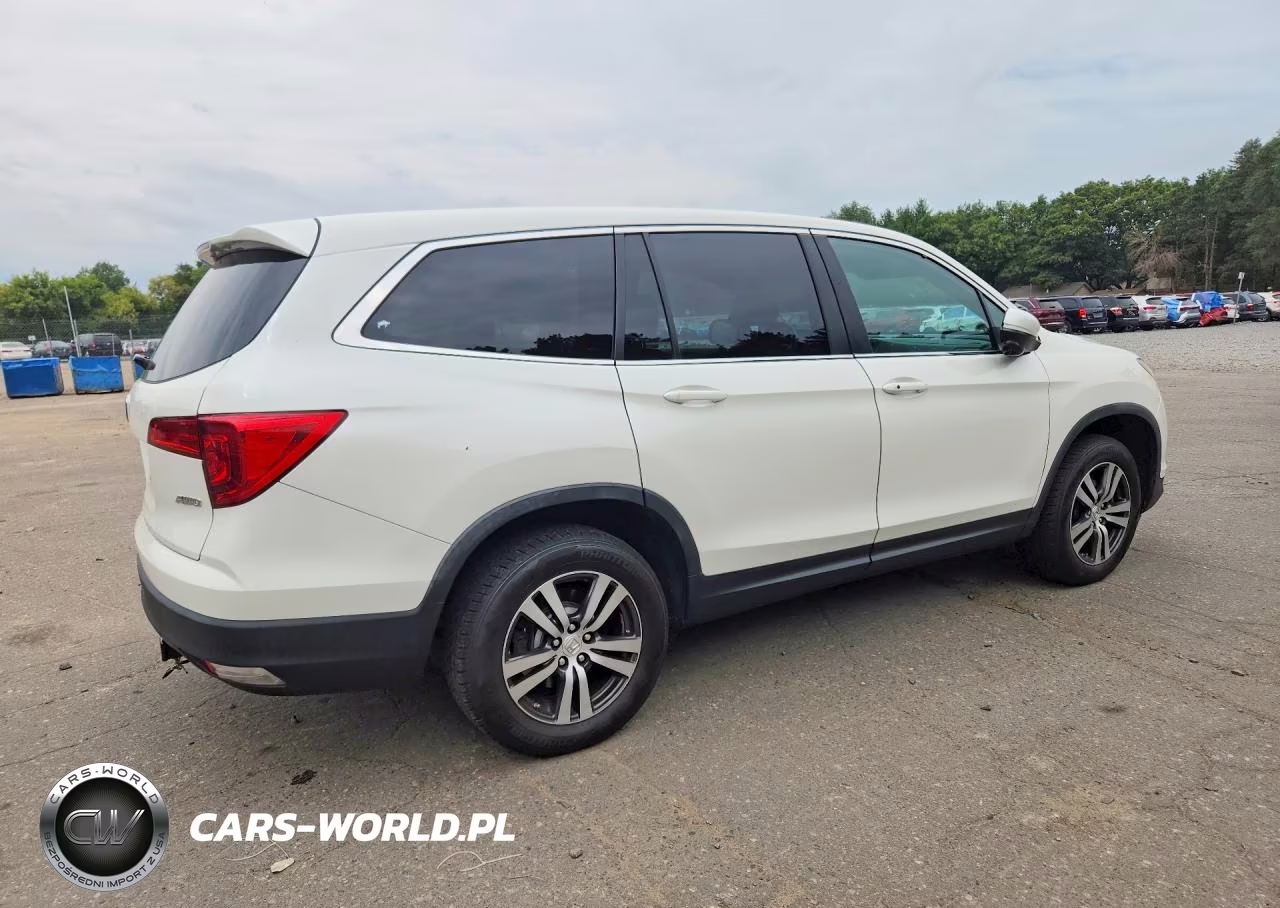 2017 Honda Pilot Exl VIN:5FNYF6H56HB103845 - 3