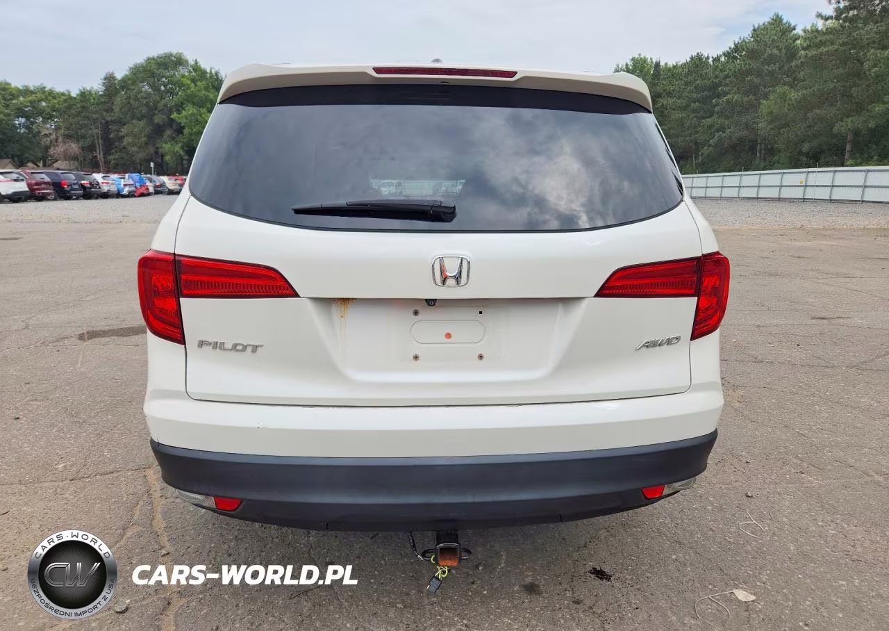 2017 Honda Pilot Exl VIN:5FNYF6H56HB103845 - 6
