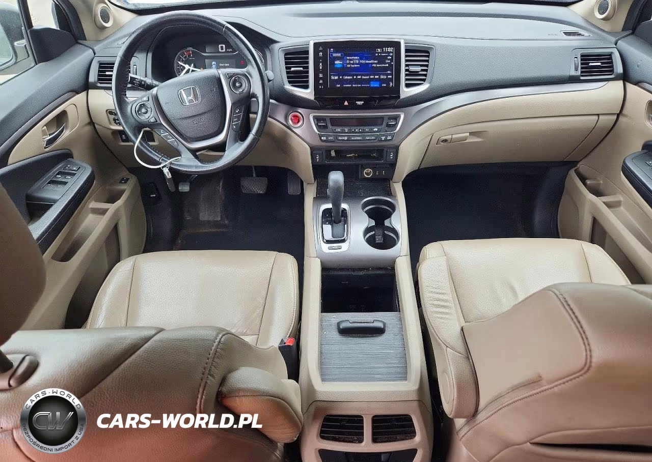 2017 Honda Pilot Exl VIN:5FNYF6H56HB103845 - 8