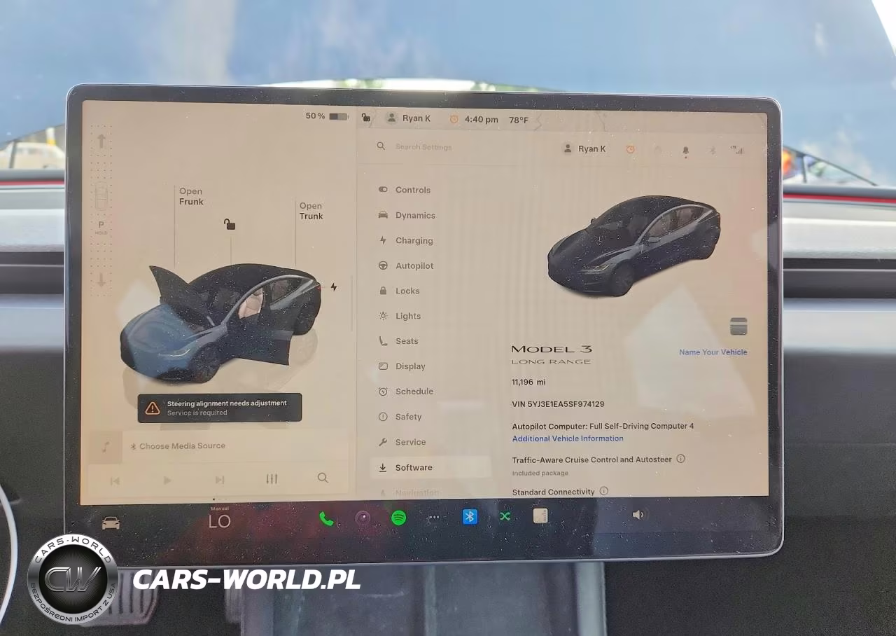 2025 Tesla Model 3 VIN:5YJ3E1EA5SF974129 - 9