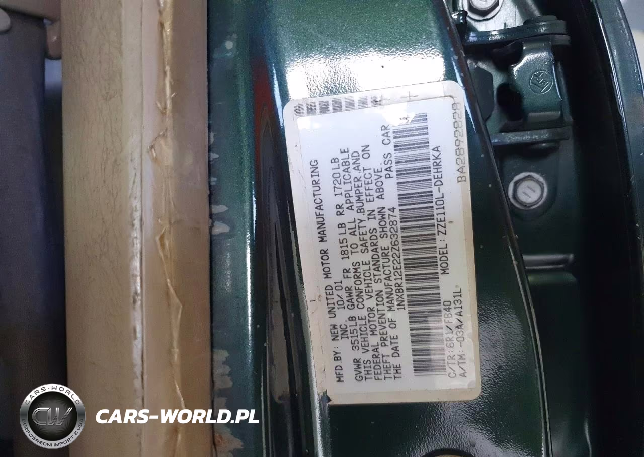 2002 Toyota Corolla Ce VIN:1NXBR12E22Z632874 - 12
