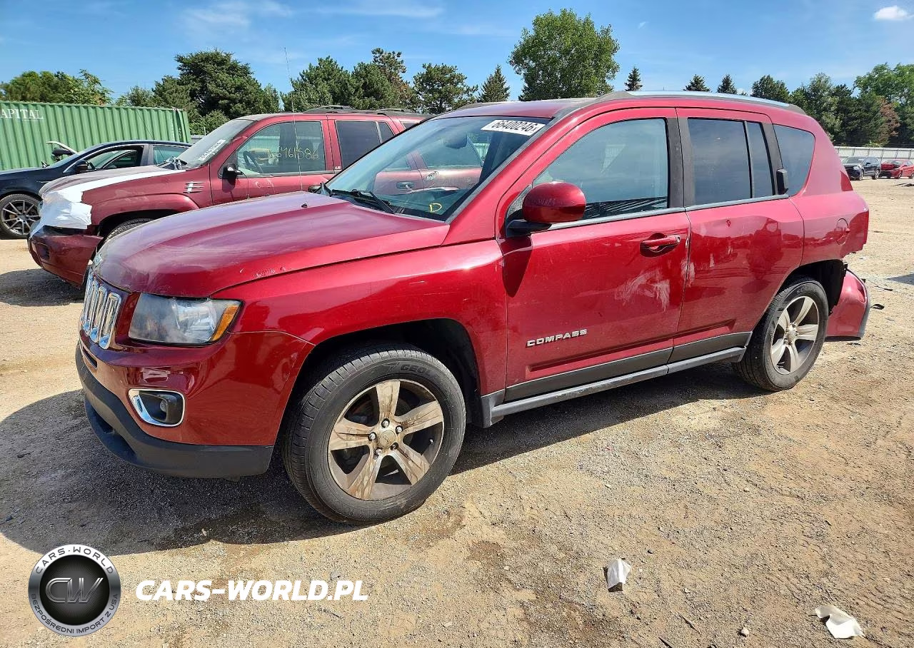 2016 Jeep Compass Latitude VIN:1C4NJCEA6GD720010 - 1