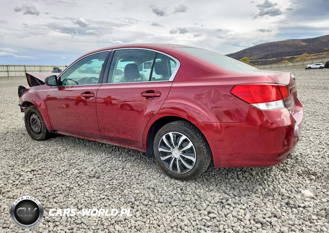 2010 Subaru Legacy 2.5I VIN:4S3BMBA61A3210649 - 2