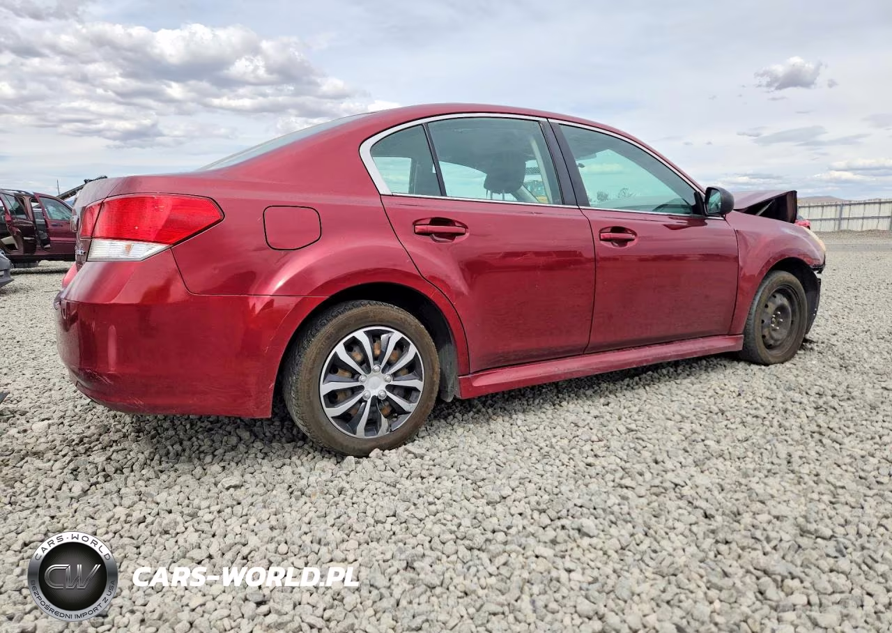 2010 Subaru Legacy 2.5I VIN:4S3BMBA61A3210649 - 3