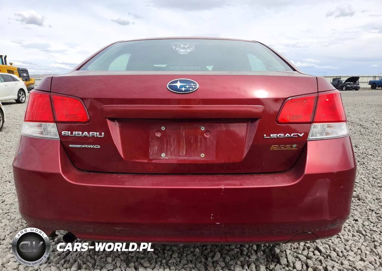 2010 Subaru Legacy 2.5I VIN:4S3BMBA61A3210649 - 6