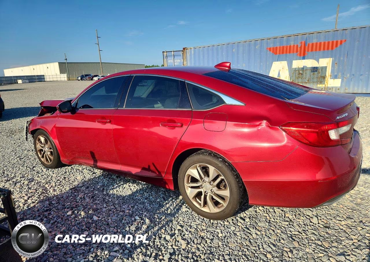 2018 Honda Accord Lx VIN:1HGCV1F15JA035179 - 2