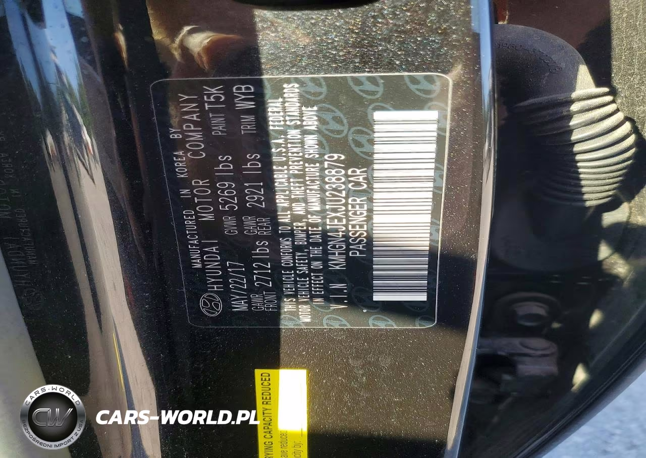 2018 Genesis G80 3.8 VIN:KMHGN4JEXJU238879 - 12