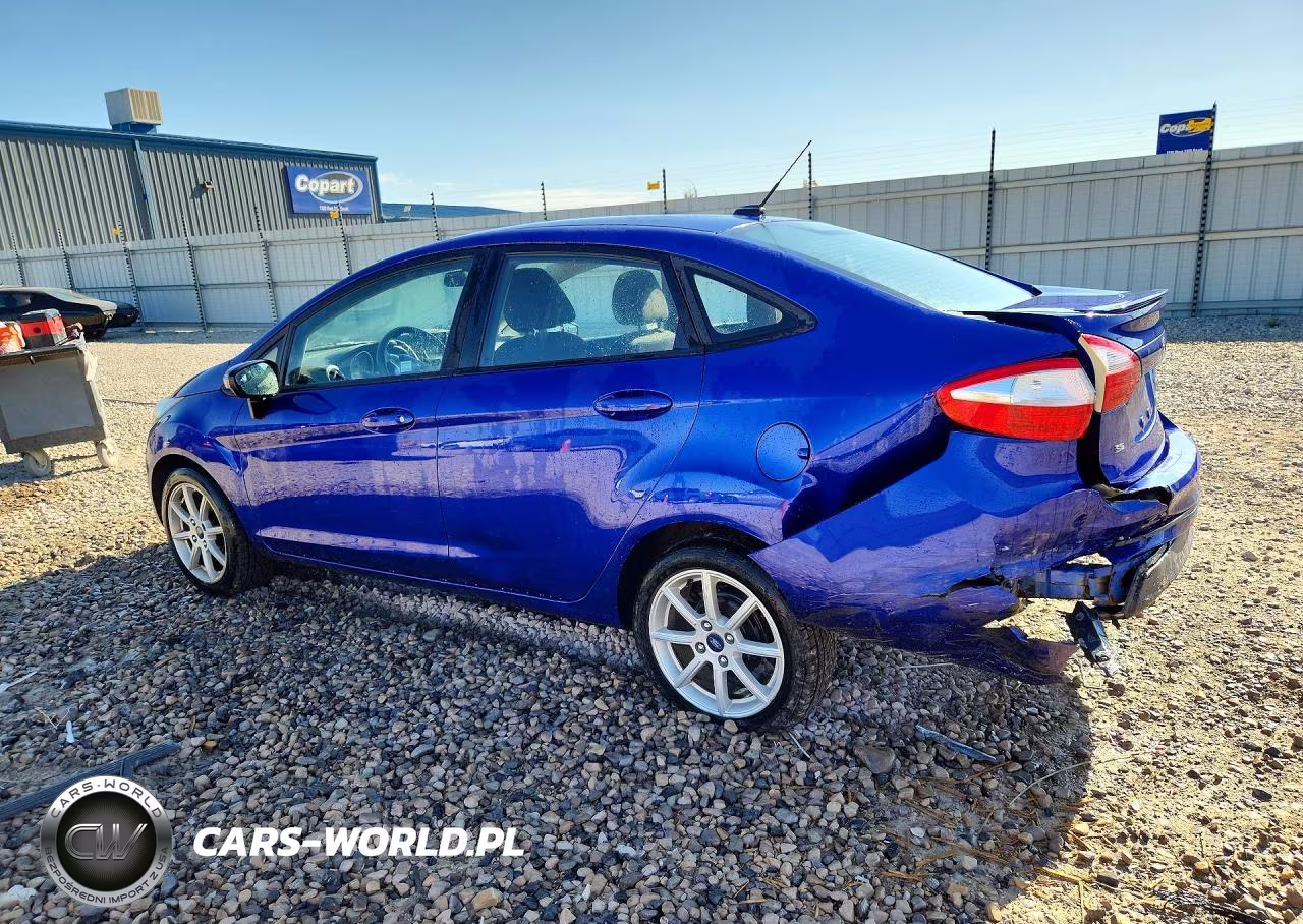 2015 Ford Fiesta Se VIN:3FADP4BJ6FM108662 - 2