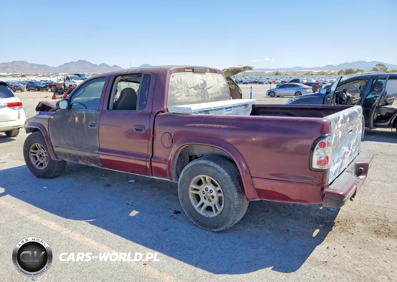 2002 Dodge Dakota Quad Slt VIN:1B7HL48X92S686498 - 2