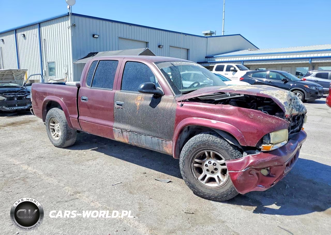 2002 Dodge Dakota Quad Slt VIN:1B7HL48X92S686498 - 4