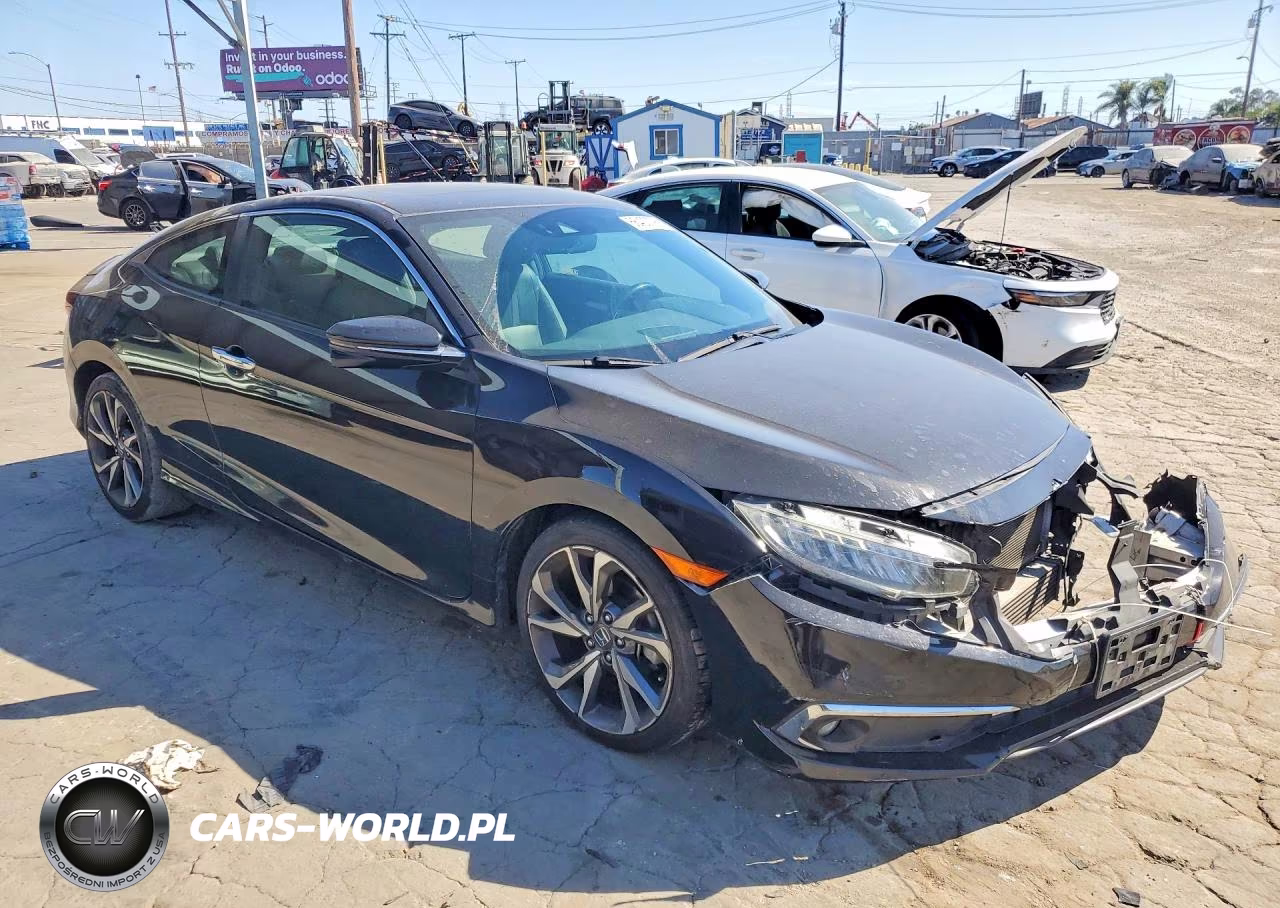 2019 Honda Civic Touring VIN:2HGFC3B90KH350789 - 4