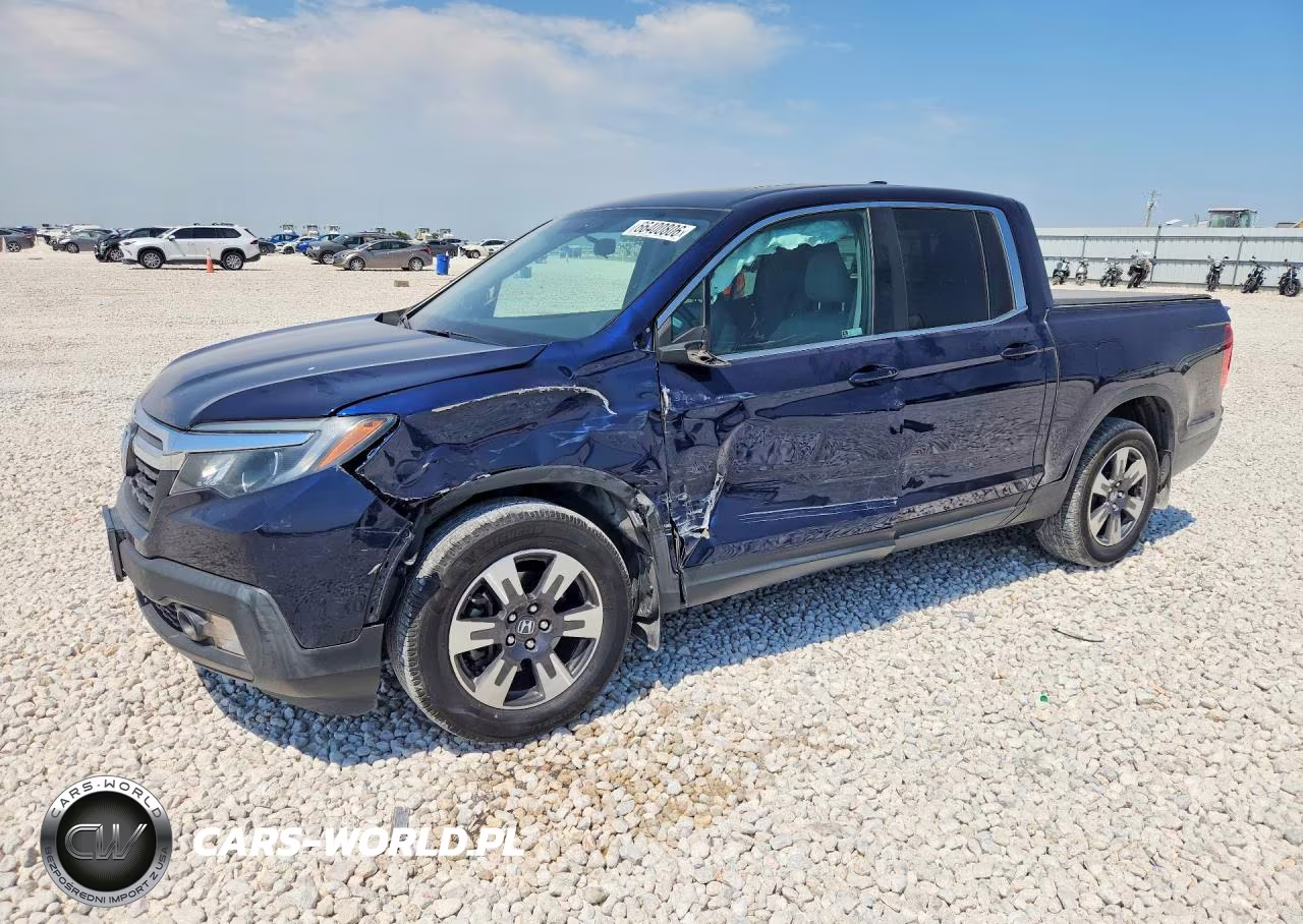 2019 Honda Ridgeline Rtl VIN:5FPYK2F55KB008554 - 1