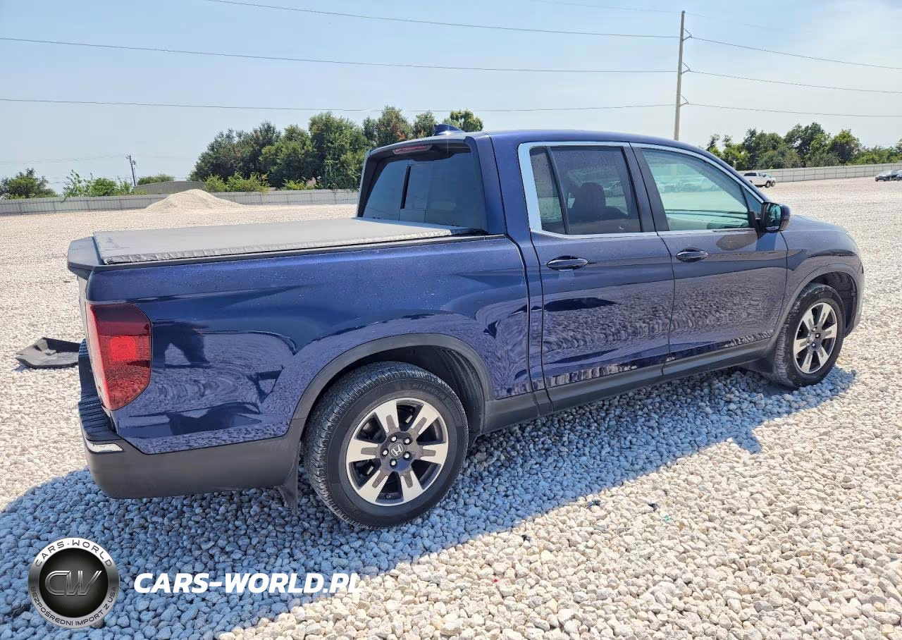 2019 Honda Ridgeline Rtl VIN:5FPYK2F55KB008554 - 3