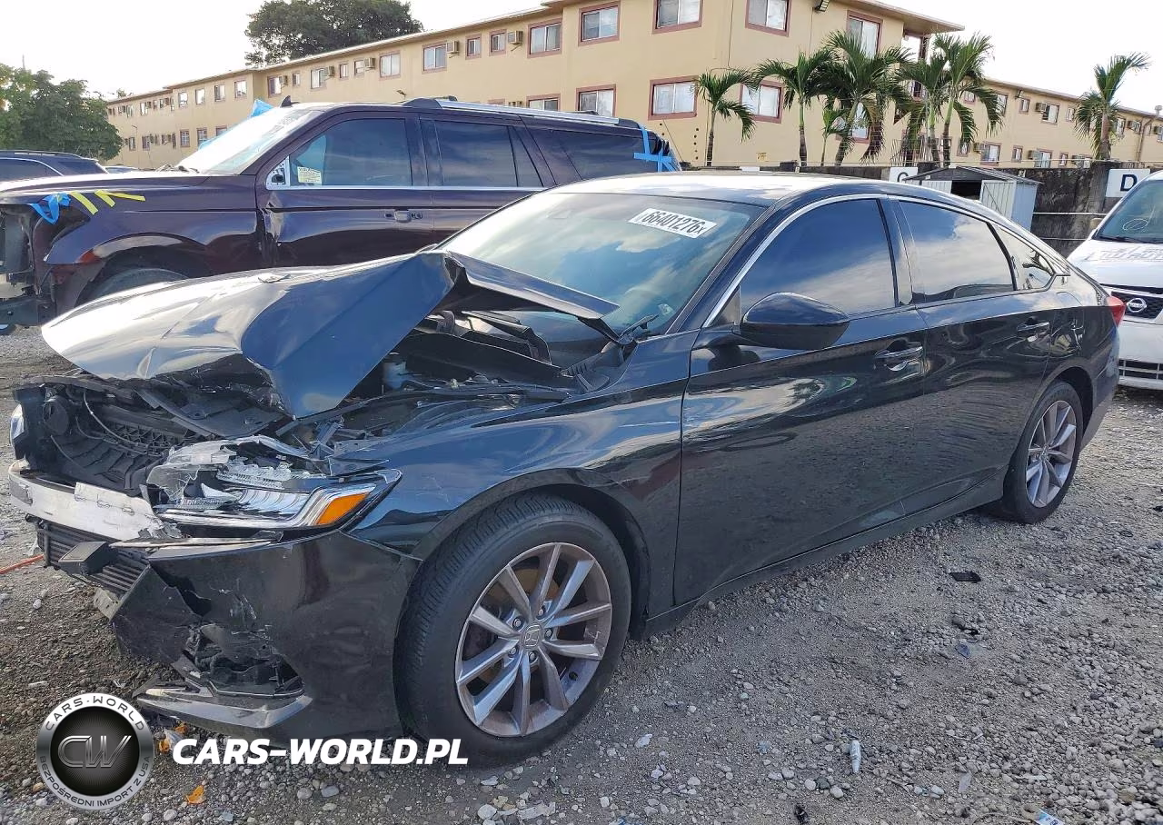2021 Honda Accord Lx VIN:1HGCV1F11MA027164 - 1