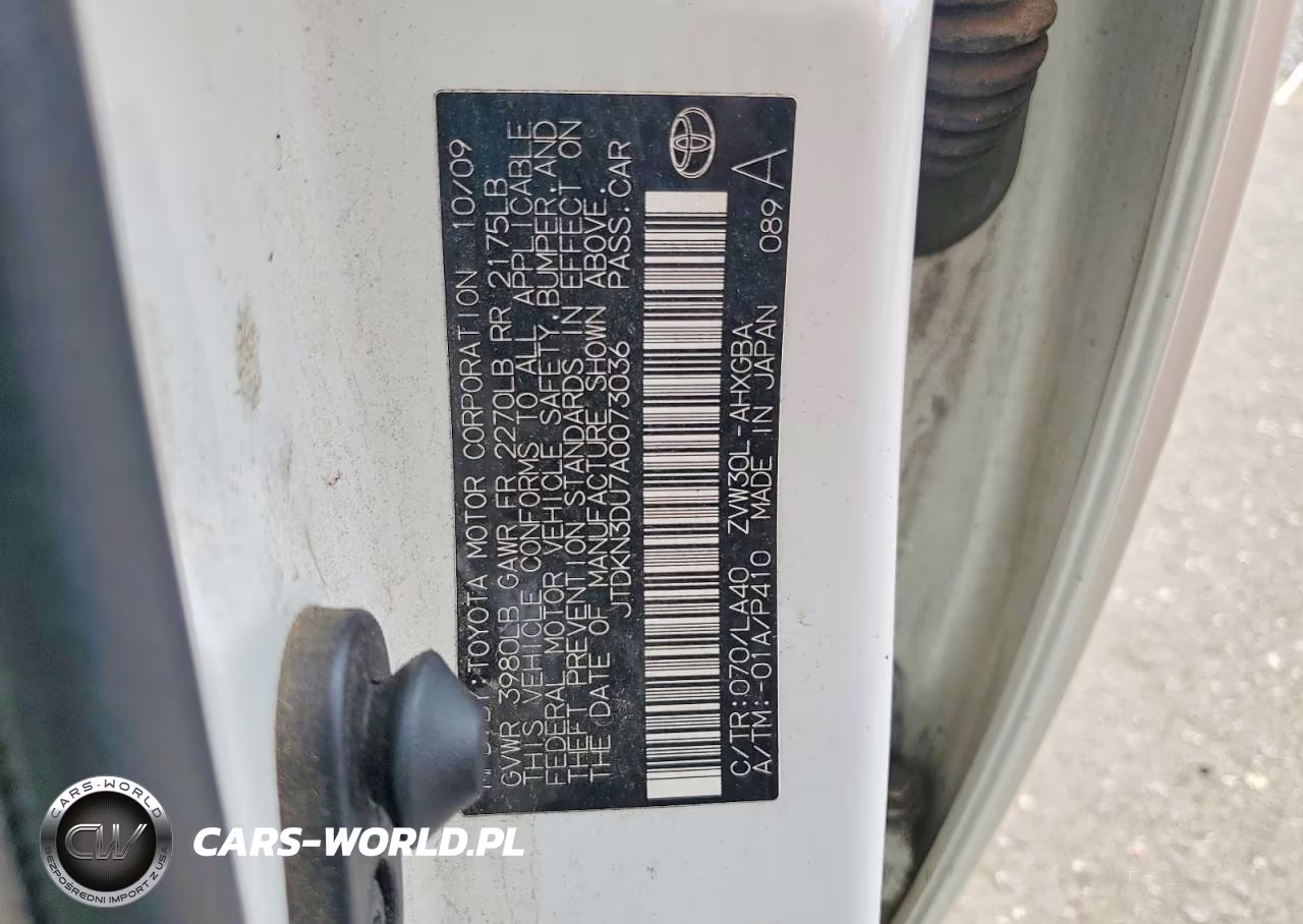 2010 Toyota Prius V VIN:JTDKN3DU7A0073036 - 13