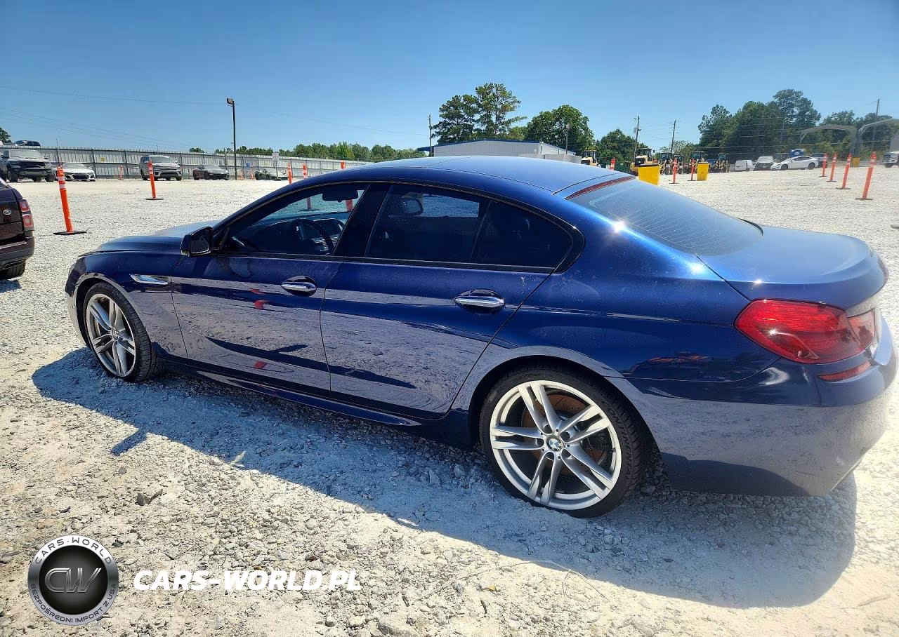 2015 BMW 650 I Gran Coupe VIN:WBA6B2C59FD130011 - 2