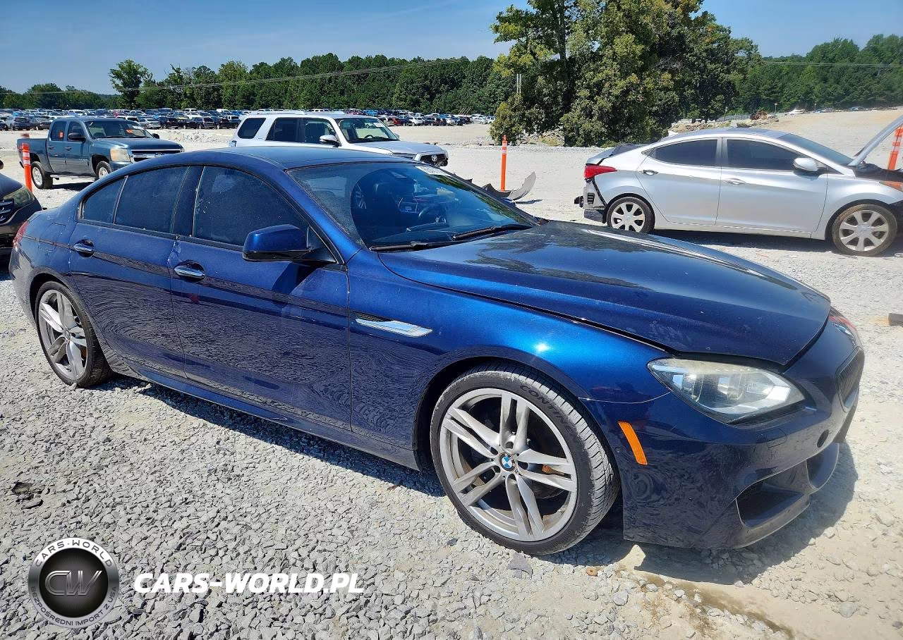 2015 BMW 650 I Gran Coupe VIN:WBA6B2C59FD130011 - 4