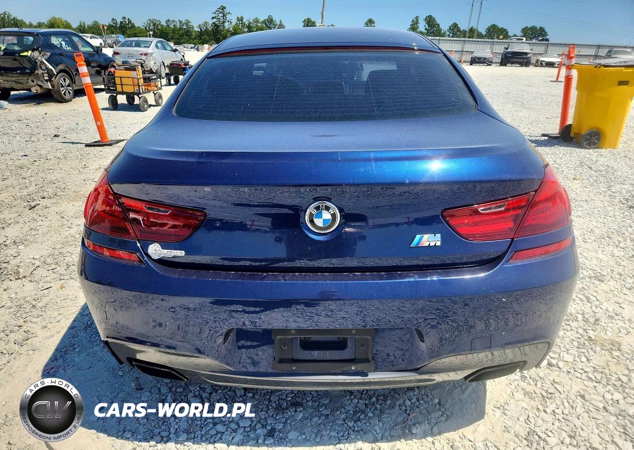 2015 BMW 650 I Gran Coupe VIN:WBA6B2C59FD130011 - 6