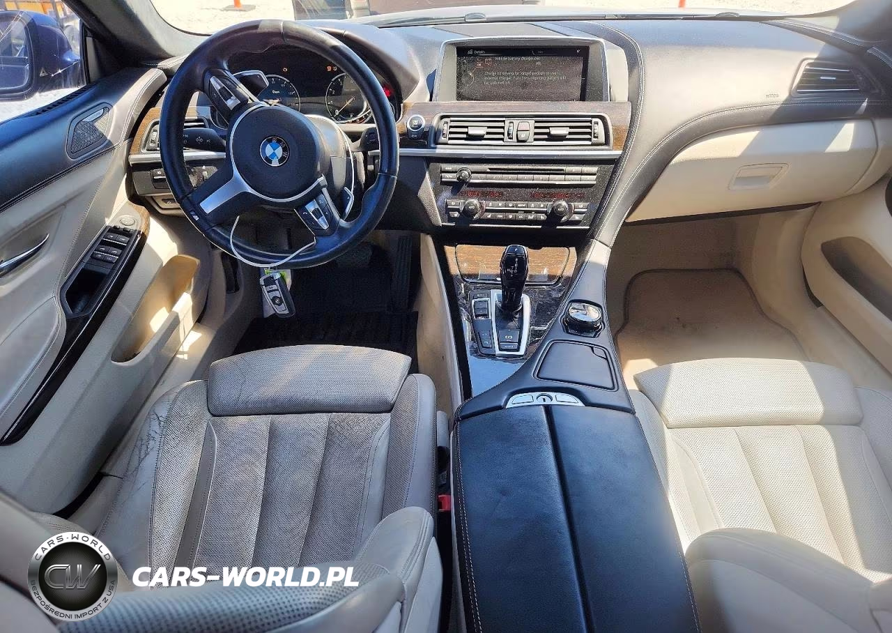 2015 BMW 650 I Gran Coupe VIN:WBA6B2C59FD130011 - 8