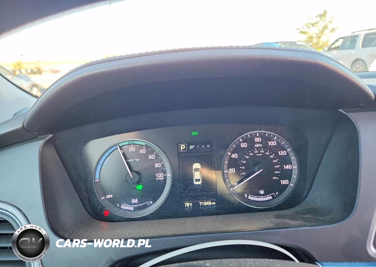 2017 Hyundai Sonata Hybrid Se VIN:KMHE24L34HA061298 - 9
