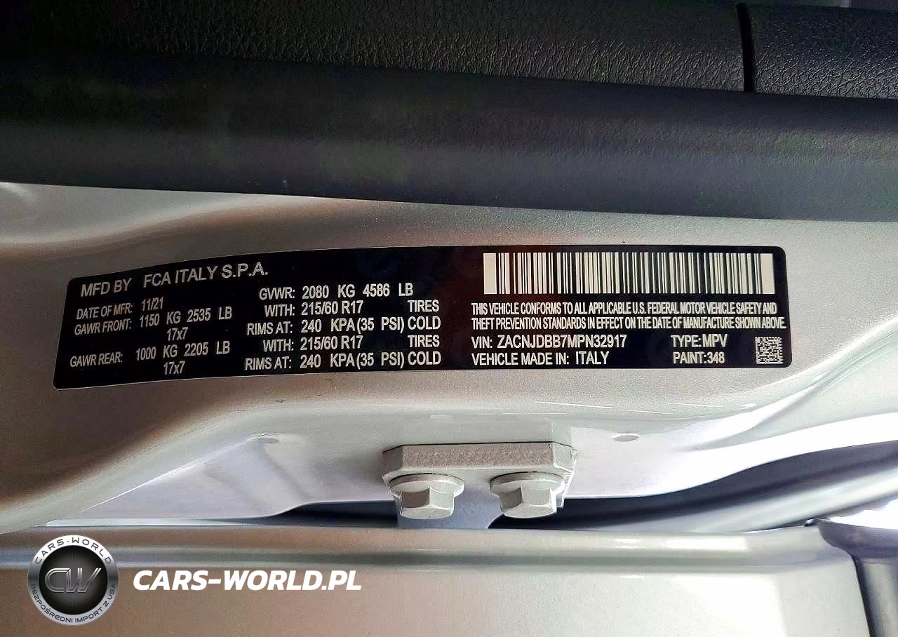 2021 Jeep Renegade Latitude VIN:ZACNJDBB7MPN32917 - 14