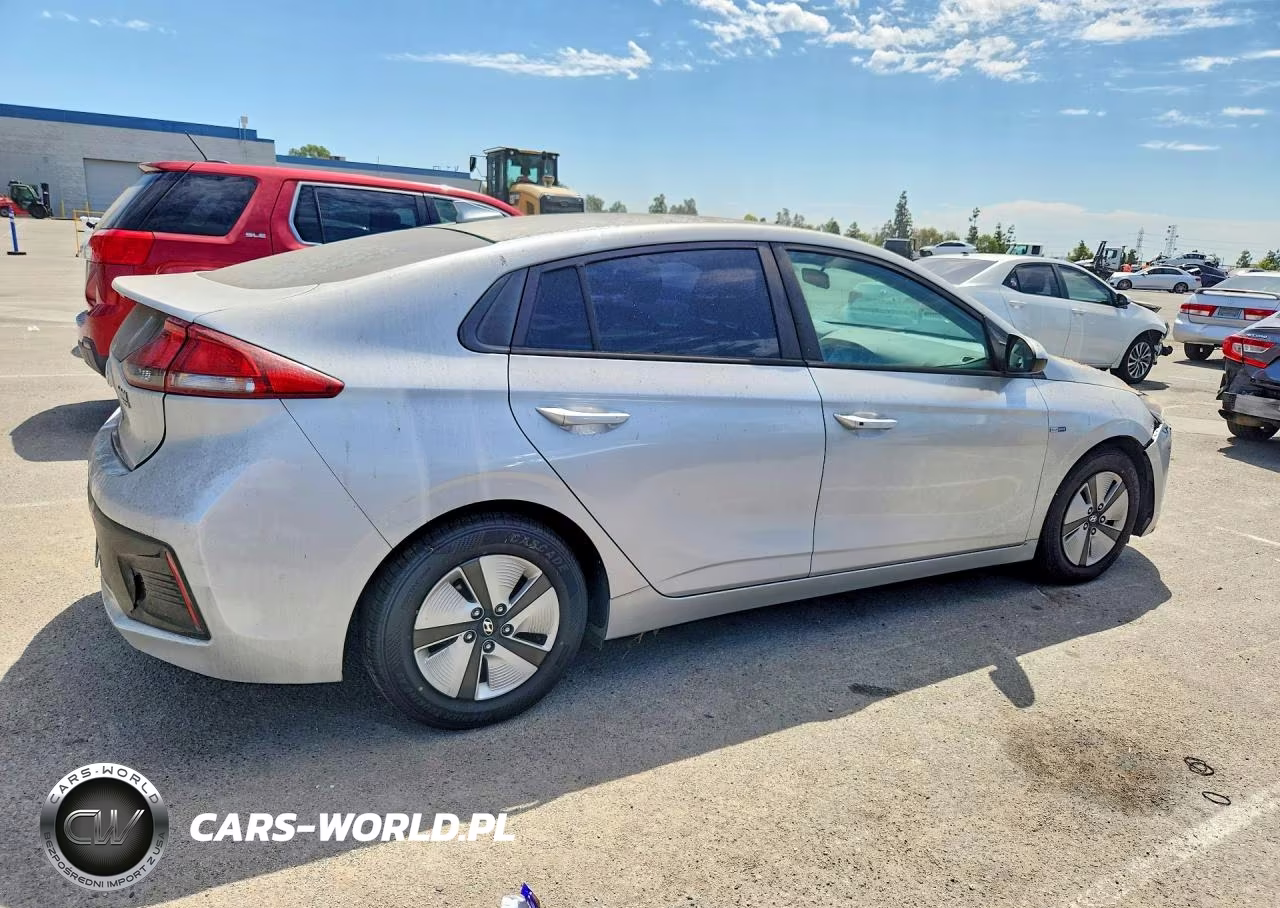 2019 Hyundai Ioniq Blue VIN:KMHC65LCXKU113329 - 3