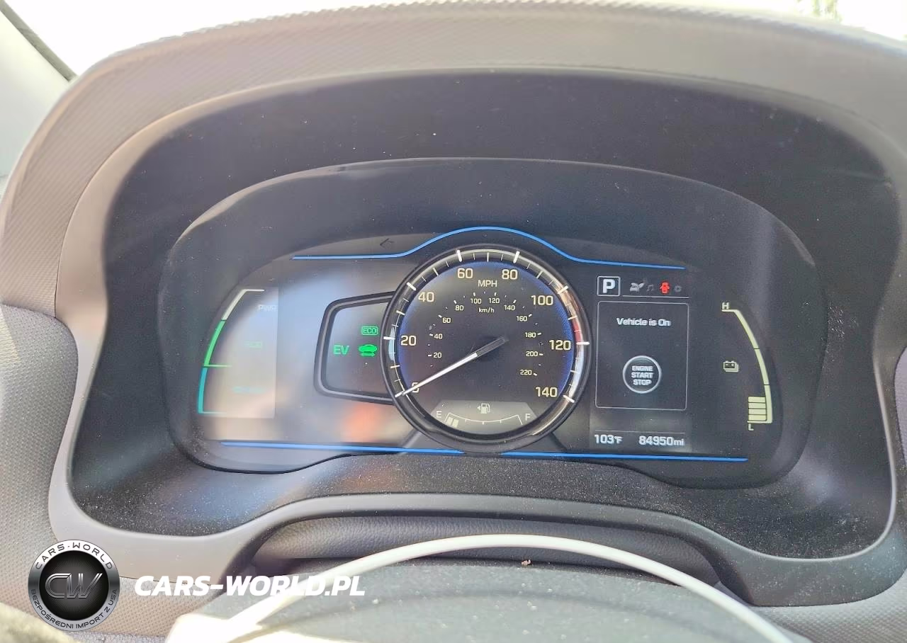 2019 Hyundai Ioniq Blue VIN:KMHC65LCXKU113329 - 9