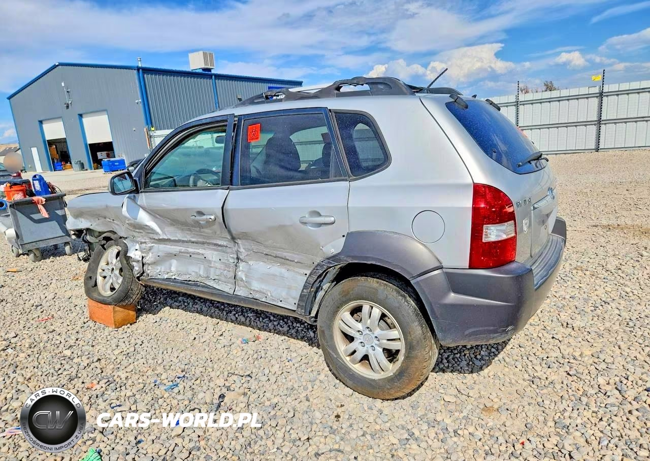 2007 Hyundai Tucson Se VIN:KM8JN72D47U528086 - 2