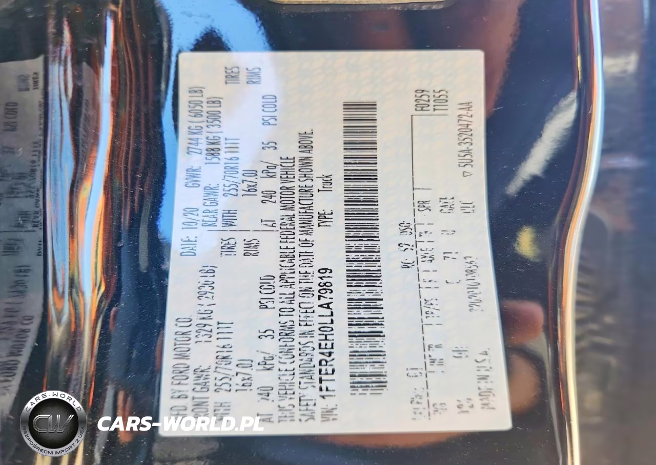 2020 Ford Ranger Xl VIN:1FTER4EH0LLA79819 - 12