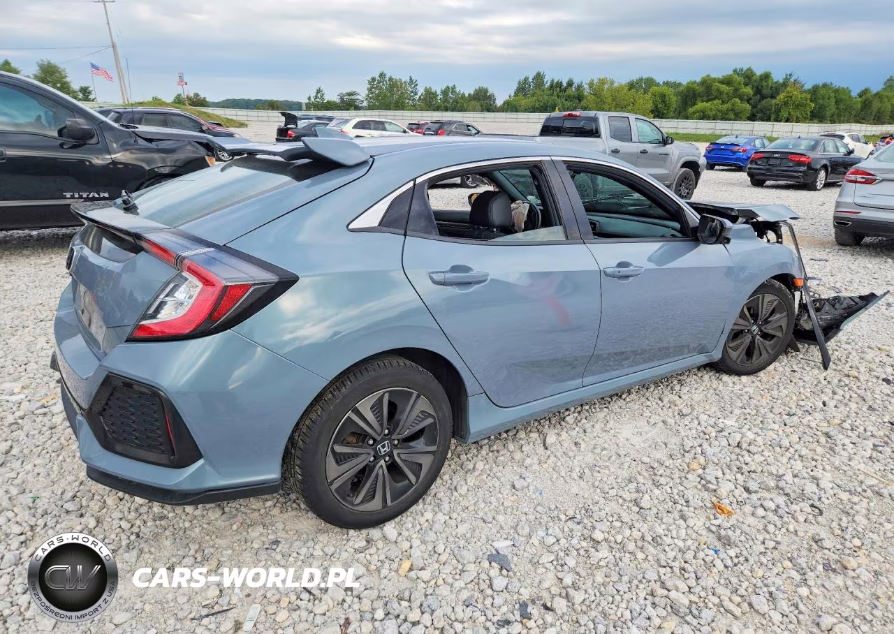 2017 Honda Civic Exl VIN:SHHFK7H71HU208351 - 3