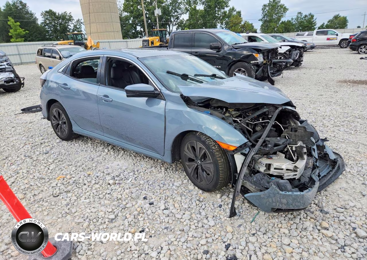 2017 Honda Civic Exl VIN:SHHFK7H71HU208351 - 4