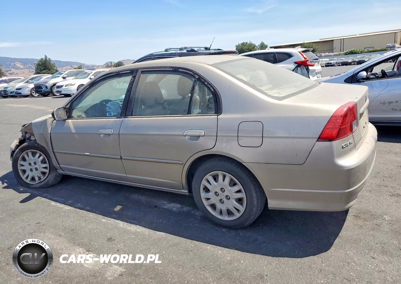 2005 Honda Civic Lx VIN:2HGES16655H545617 - 2