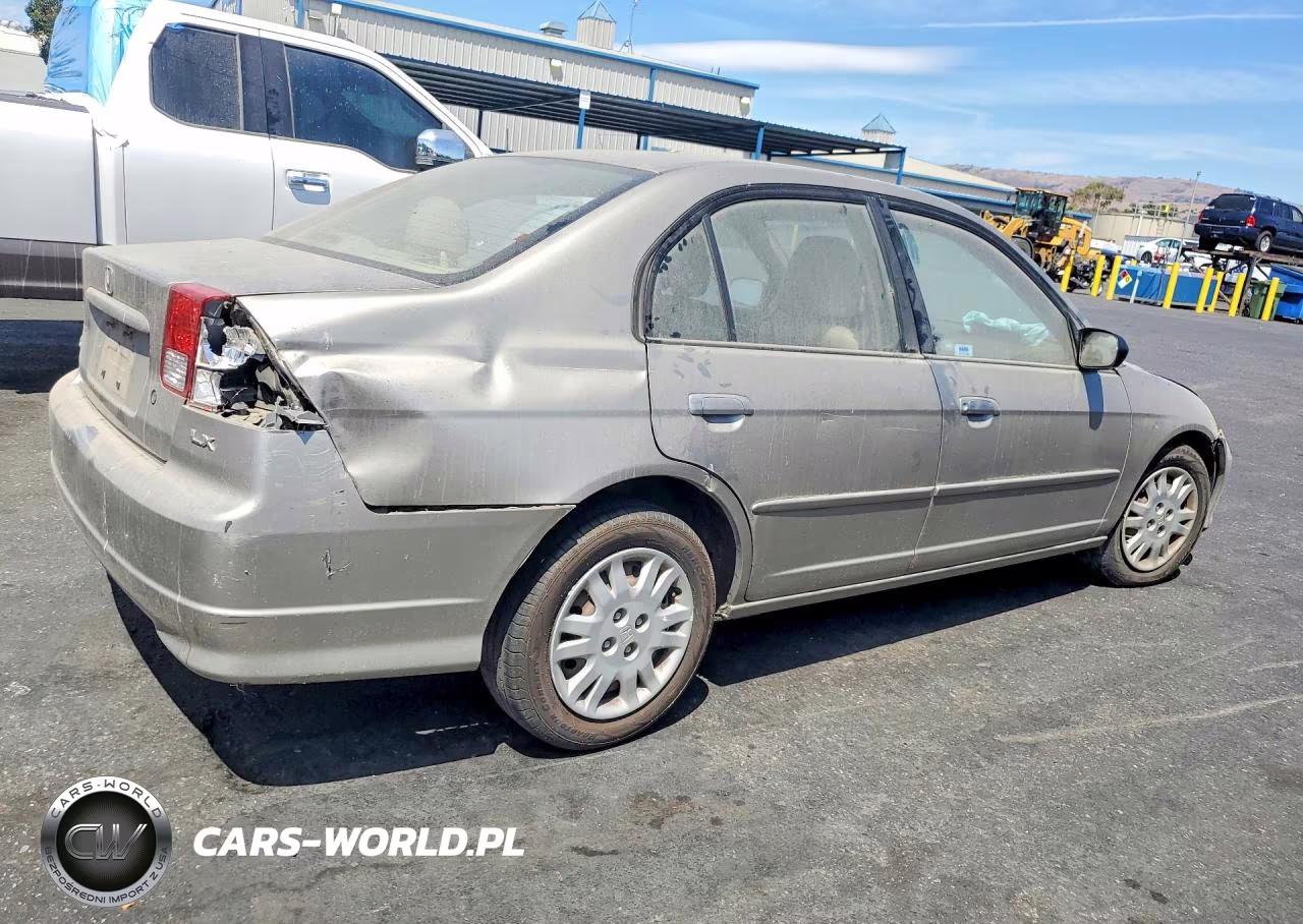 2005 Honda Civic Lx VIN:2HGES16655H545617 - 3