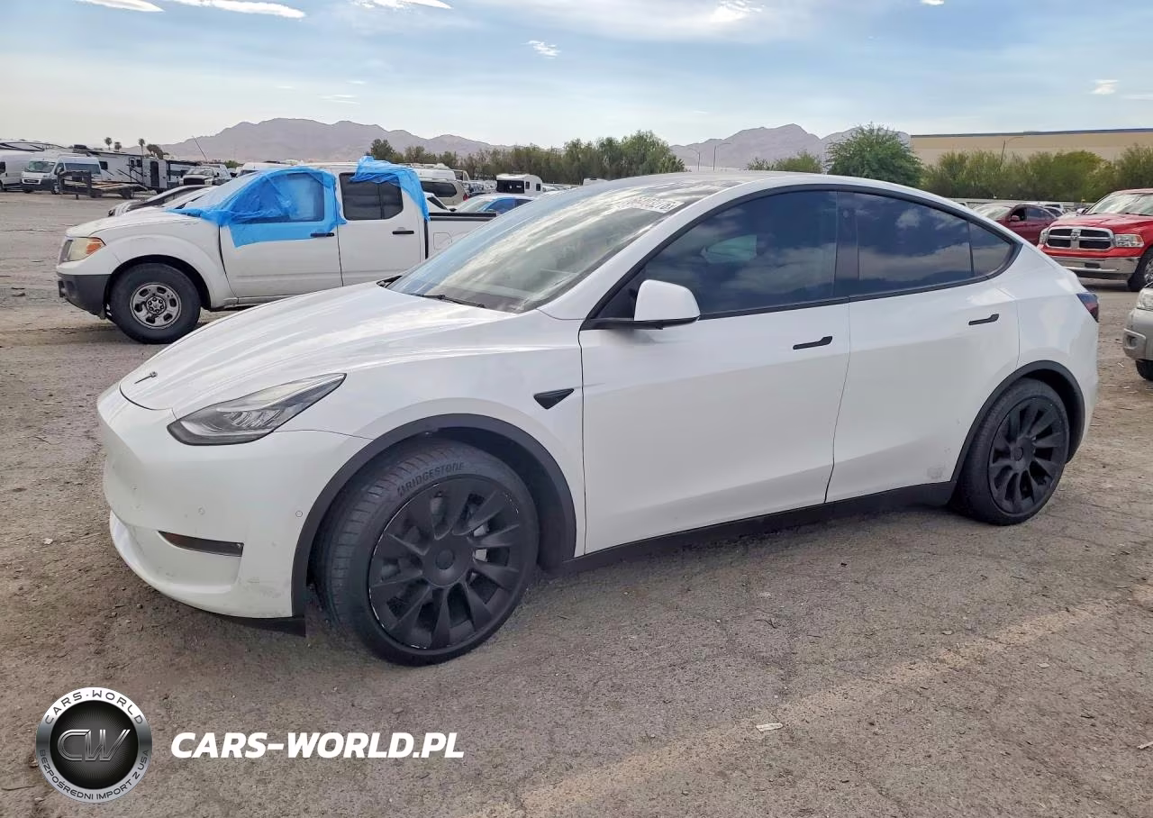 2022 Tesla Model Y VIN:7SAYGAEE6NF316538 - 1