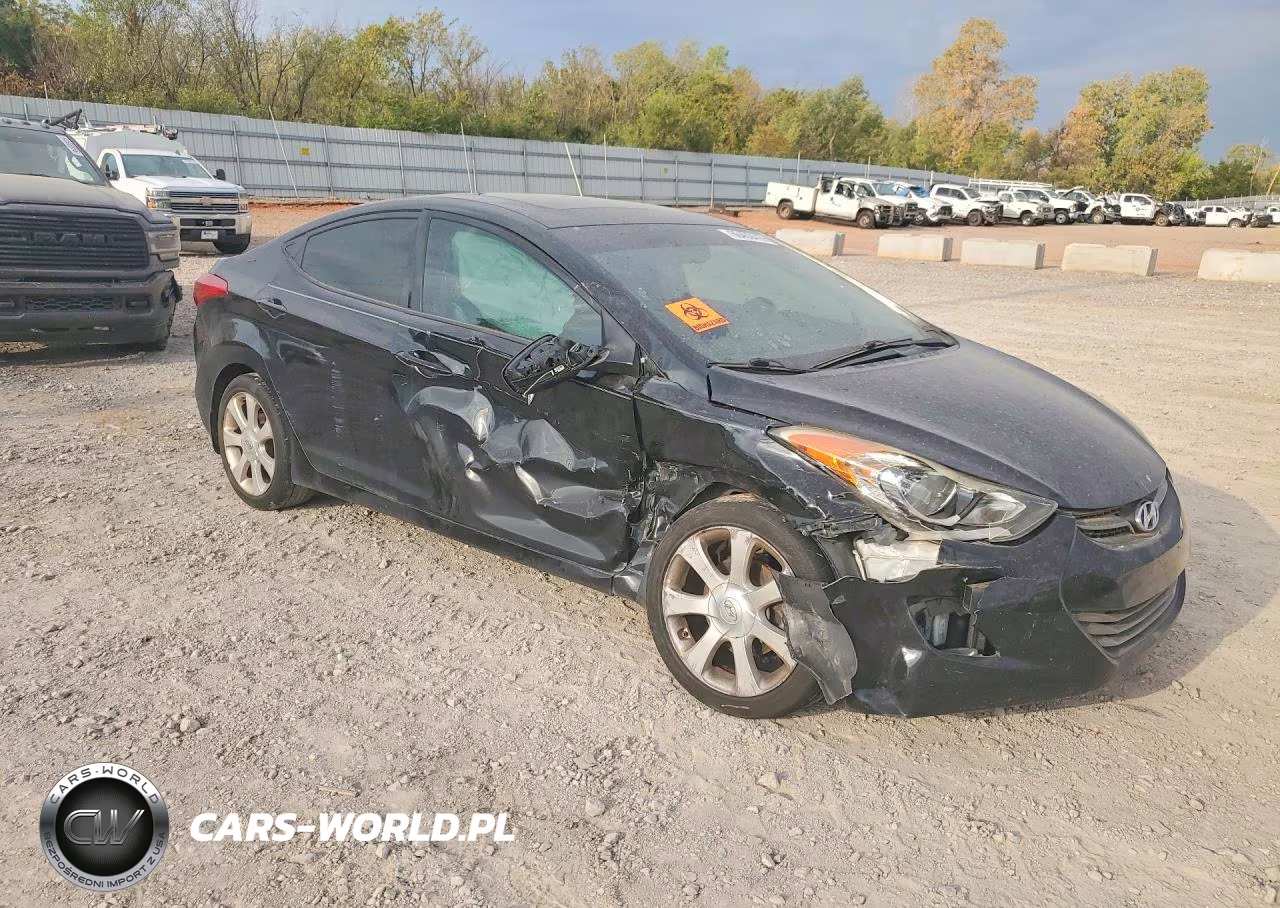 2013 Hyundai Elantra Limited VIN:5NPDH4AE0DH399688 - 4