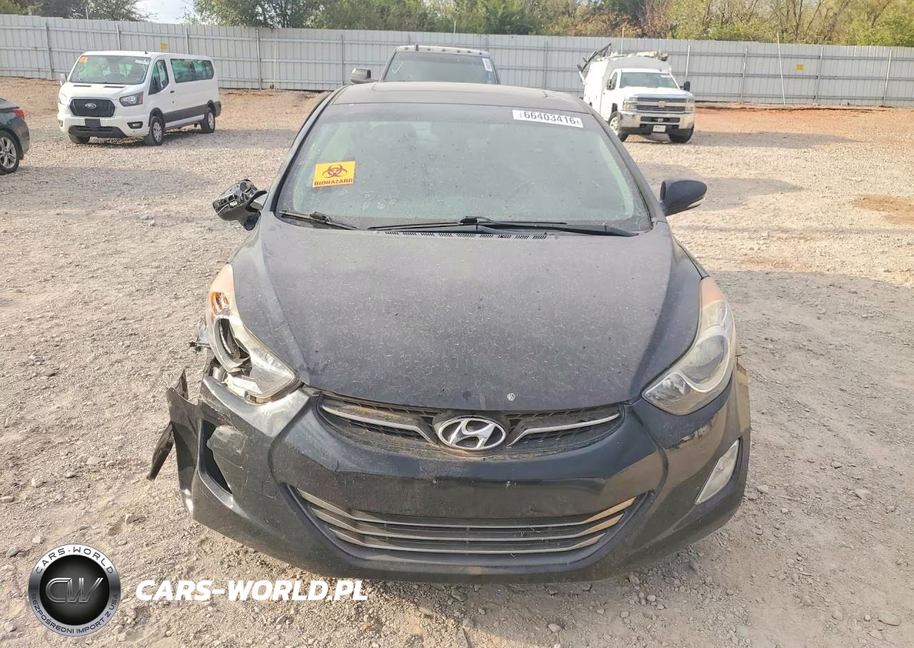 2013 Hyundai Elantra Limited VIN:5NPDH4AE0DH399688 - 5