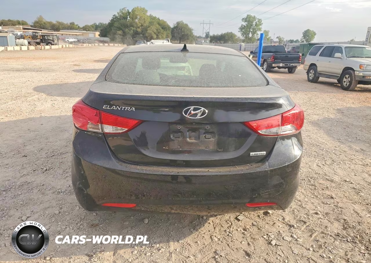 2013 Hyundai Elantra Limited VIN:5NPDH4AE0DH399688 - 6