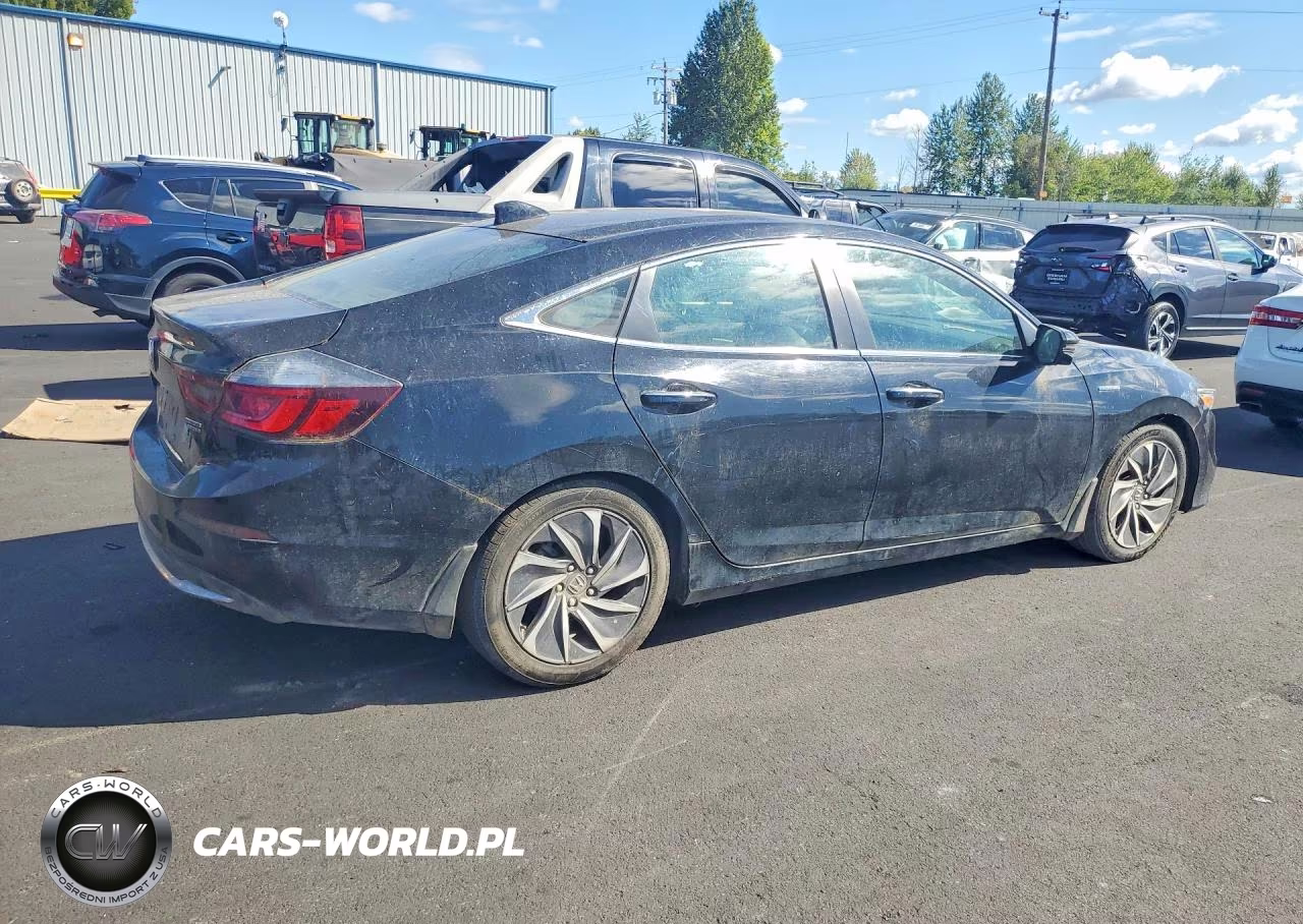2019 Honda Insight Touring VIN:19XZE4F96KE000438 - 3