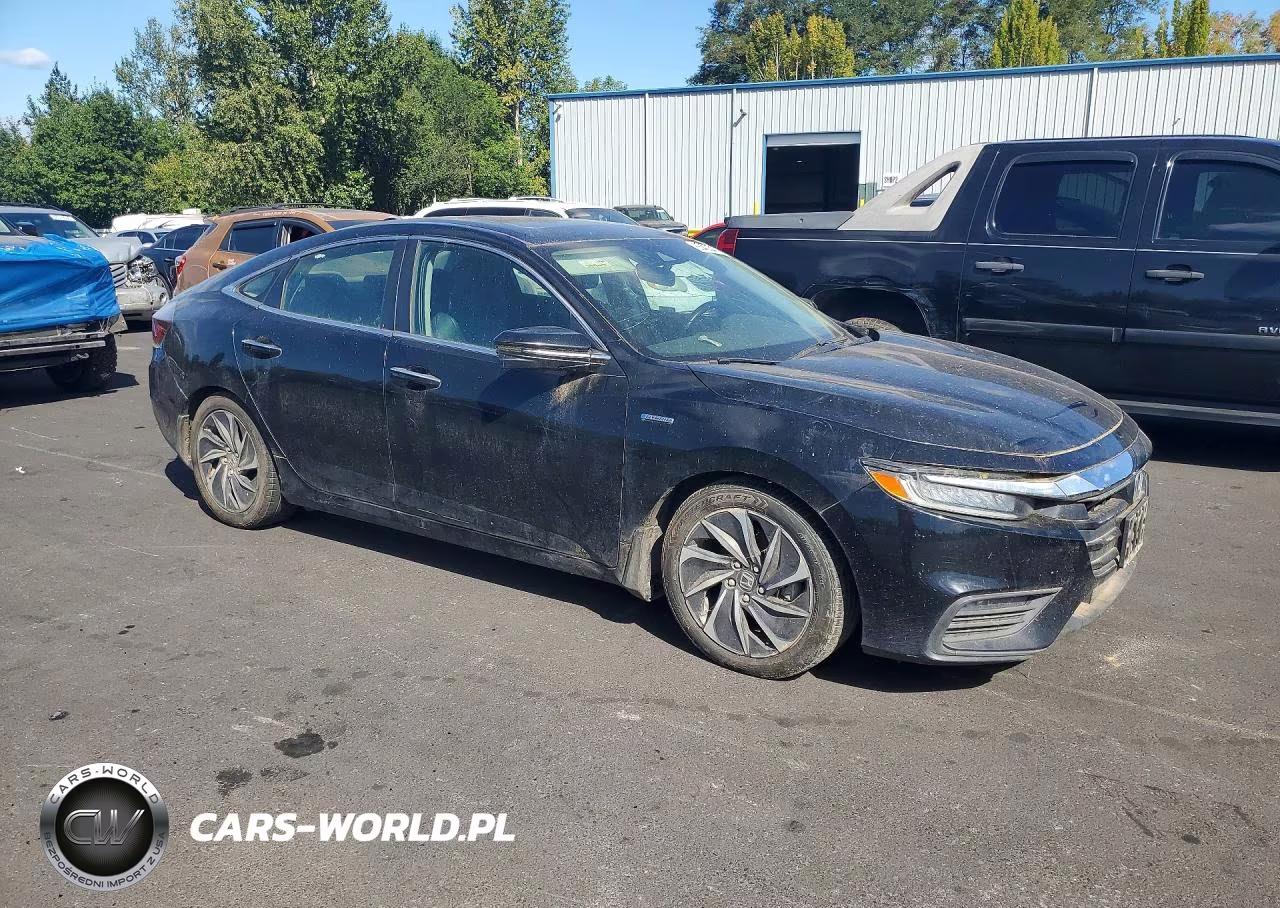 2019 Honda Insight Touring VIN:19XZE4F96KE000438 - 4