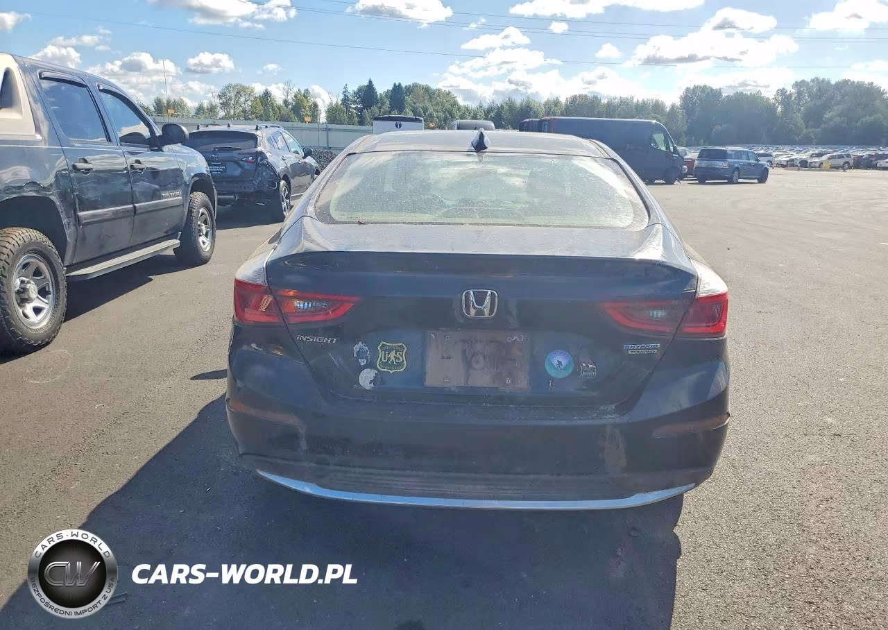 2019 Honda Insight Touring VIN:19XZE4F96KE000438 - 6