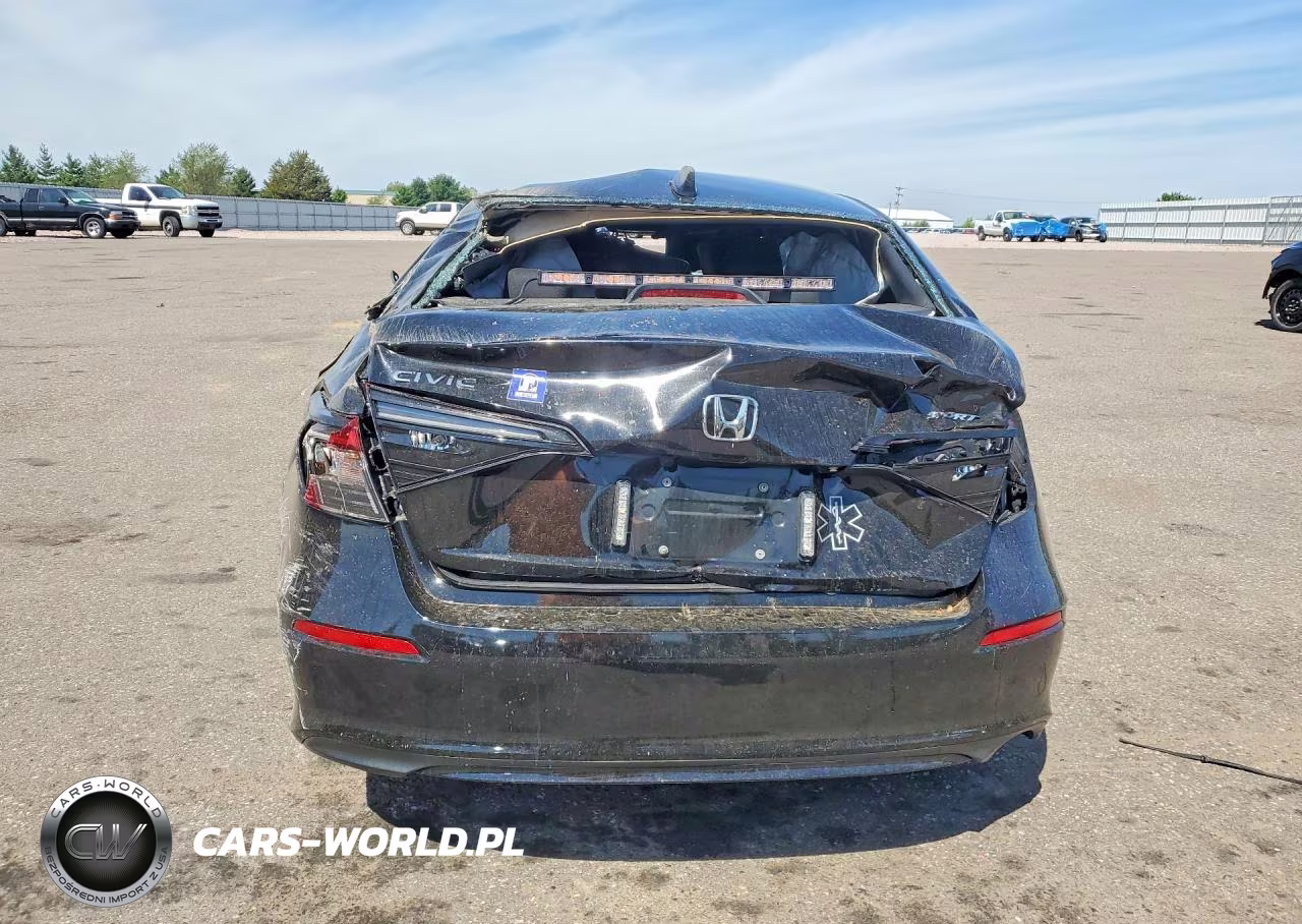 2025 Honda Civic Sport VIN:2HGFE2F51SH508567 - 6