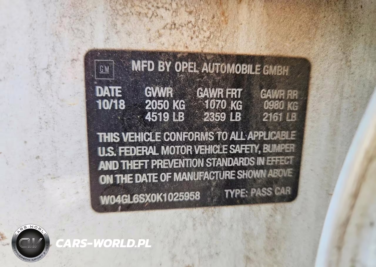 2019 Buick Regal Preferred VIN:W04GL6SX0K1025958 - 12