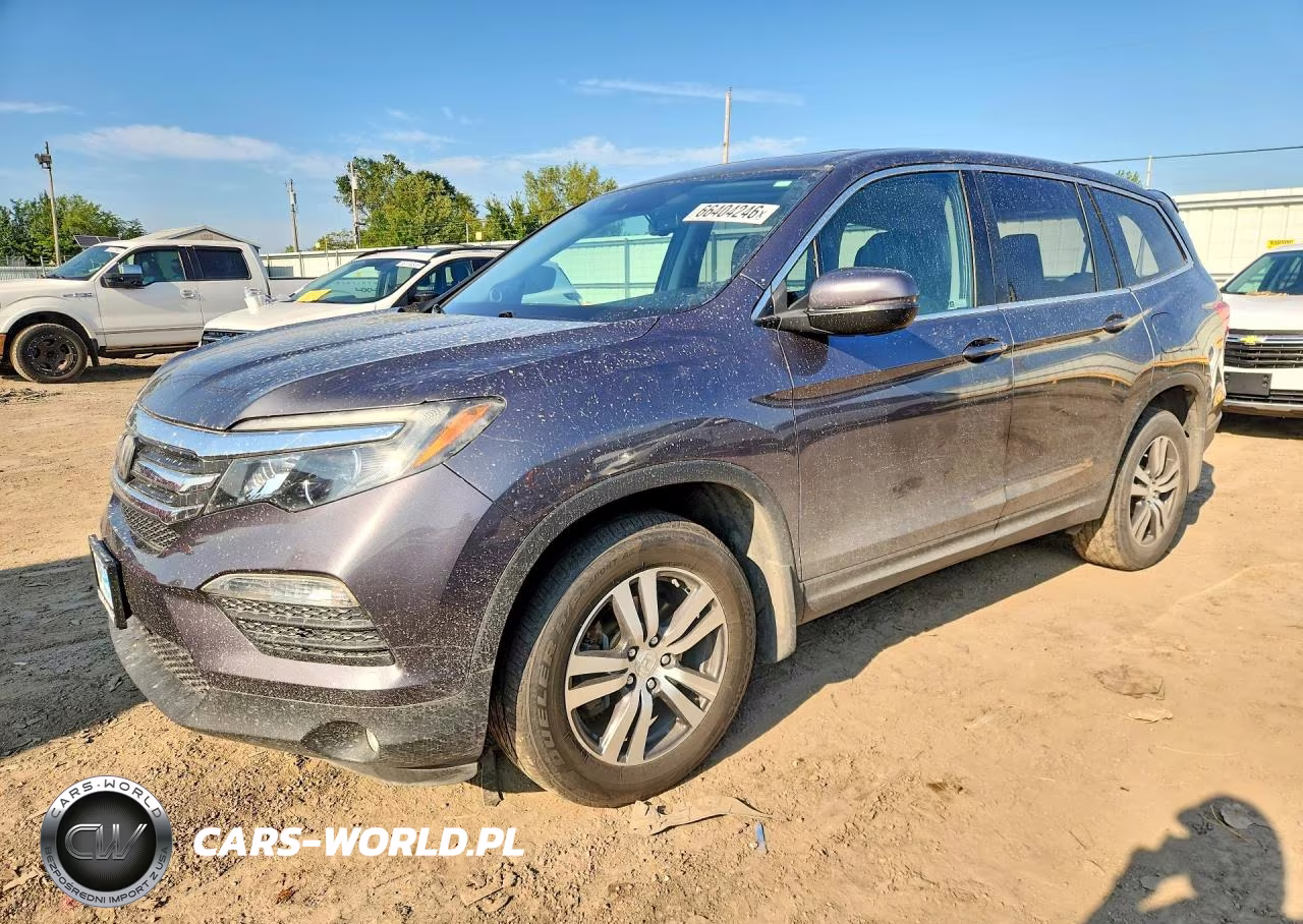 2018 Honda Pilot Exl VIN:5FNYF6H69JB022045 - 1