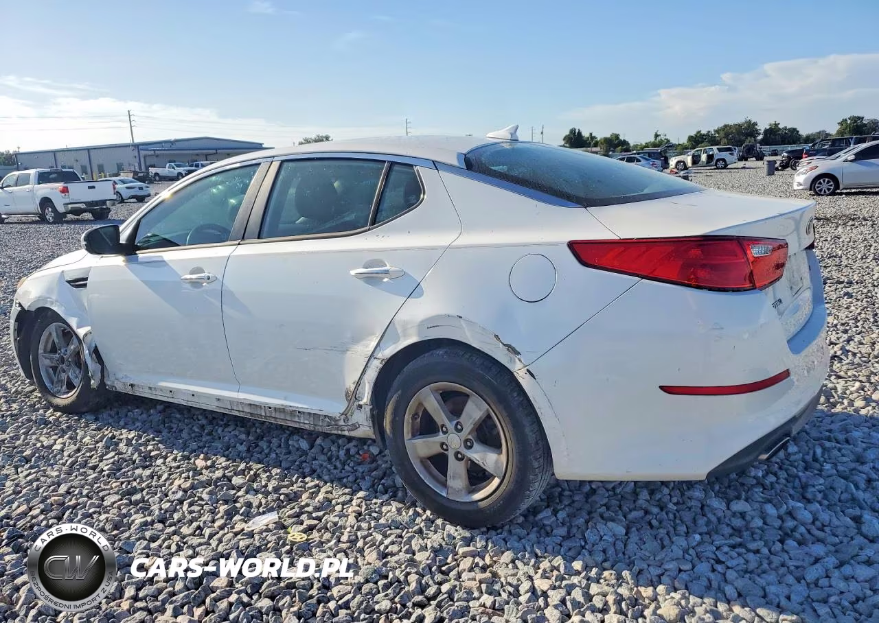 2015 Kia Optima Lx VIN:5XXGM4A72FG393075 - 2