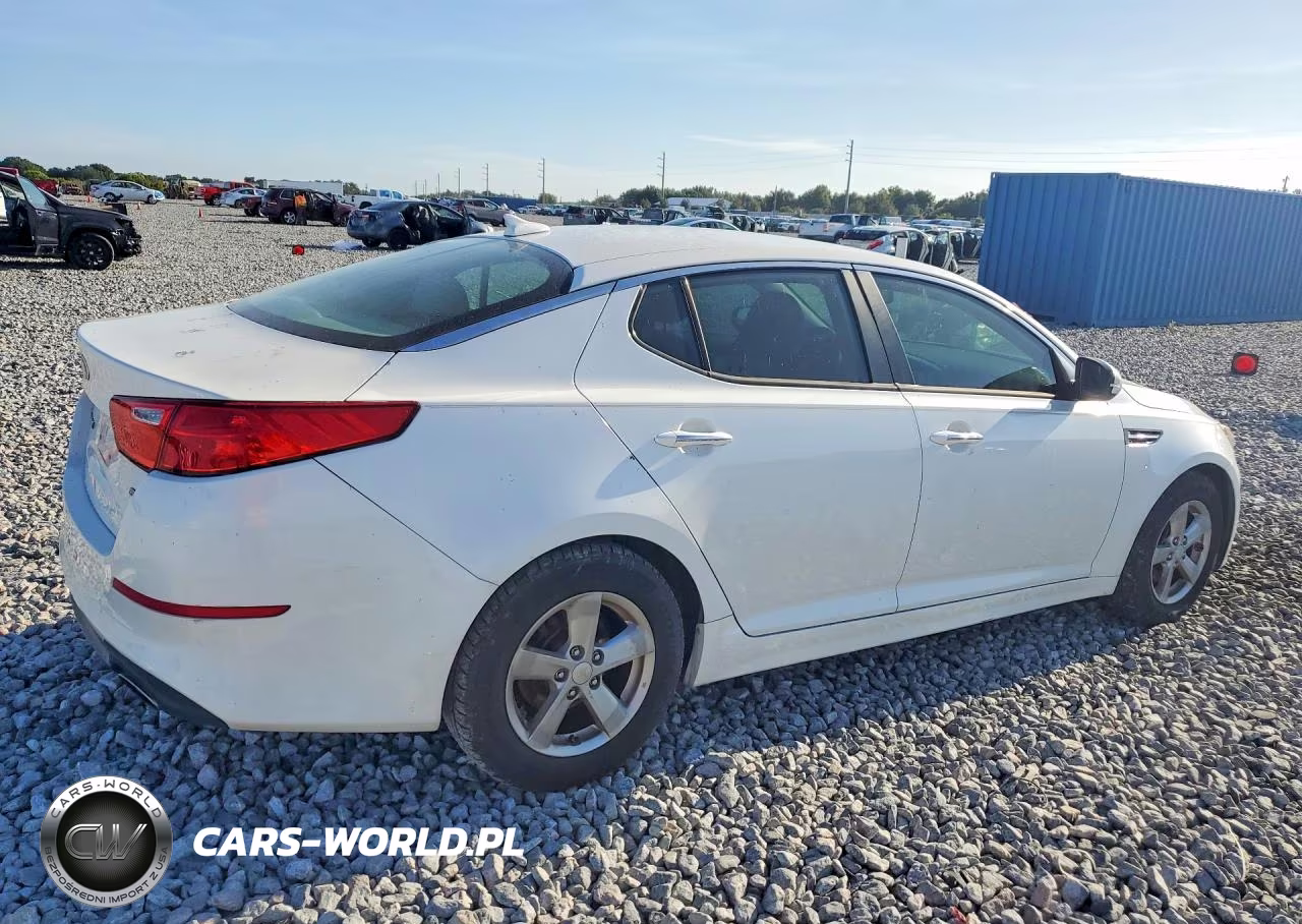 2015 Kia Optima Lx VIN:5XXGM4A72FG393075 - 3
