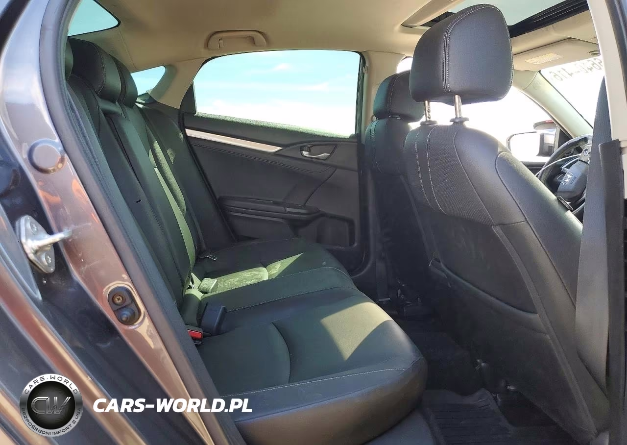 2018 Honda Civic Exl VIN:JHMFC1F78JX022119 - 10